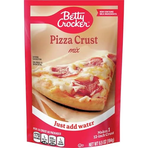 Betty Crocker Pizza Crust Mix - 6.5 oz 12 pack