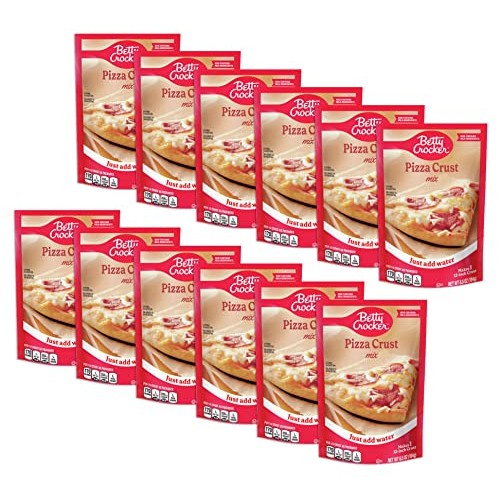 Betty Crocker Pizza Crust Mix - 6.5 oz 12 pack