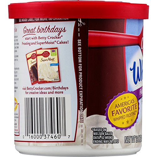 Betty Crocker, Ready-To-Serve, Soft Whipped Frosting, Fluffy Whi