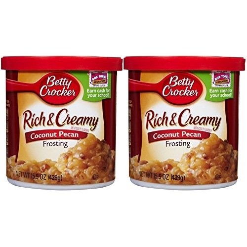 Betty Crocker Rich &Amp; Creamy Frosting - Coconut Pecan - 14.5 Oz -