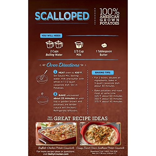 Betty Crocker Scalloped Potatoes, 4.7 Oz