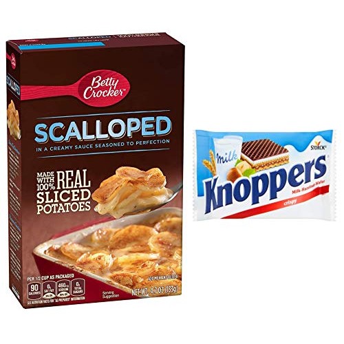 Betty Crocker Scalloped Potatoes 4.7Oz Box Pack Of 12 + Knoppe