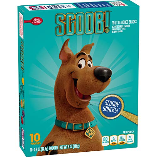 Betty Crocker Scooby Doo Fruit Flavored Snacks Assorted Flavors