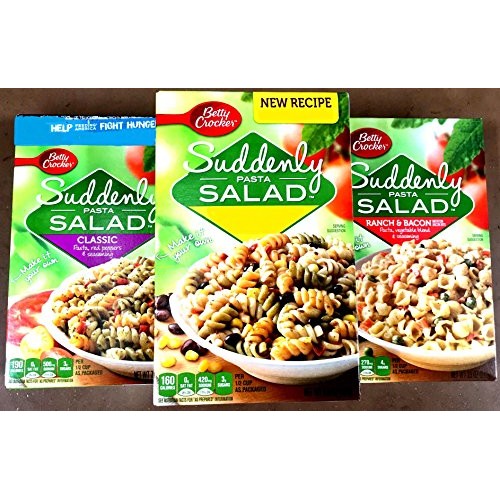 Betty Crocker, Suddenly Pasta Salad, Summer Variety 6-Pack + Bon