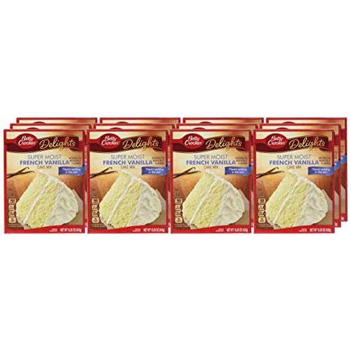 Betty Crocker Supermoist French Vanilla Cake Mix, 15.25 Ounce --