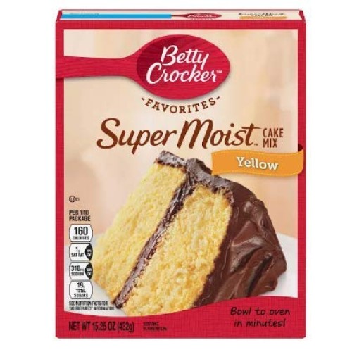 Betty Crocker Super Moist Yellow Mix Pack Of 2