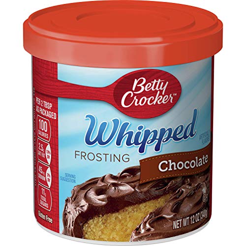 Betty Crocker Whipped Frosting, Chocolate, 12 Oz