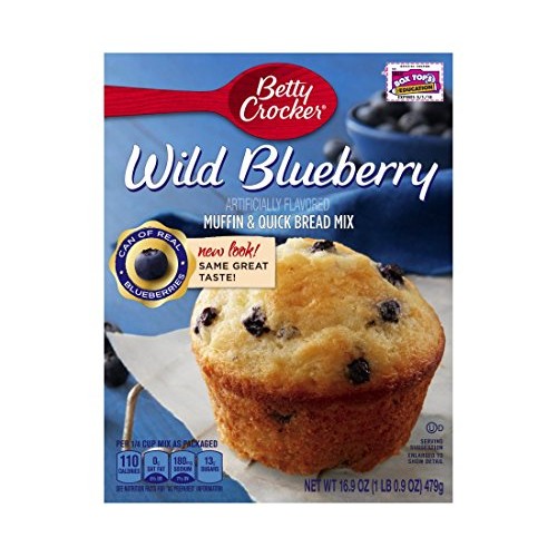 Betty Crocker Wild Blueberry Muffin &Amp; Bread Mix Case Of 12