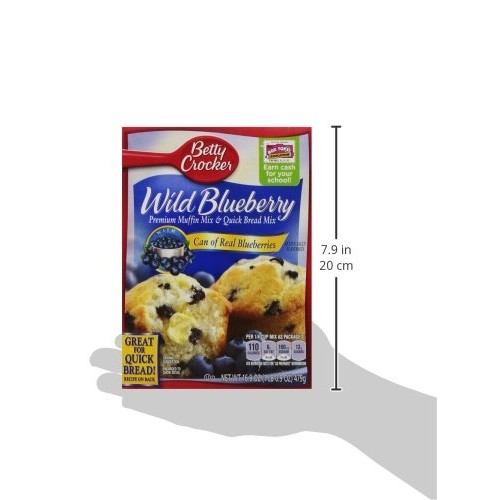 Betty Crocker Wild Blueberry Muffin And Quick Bread Mix, 16.9 Oz