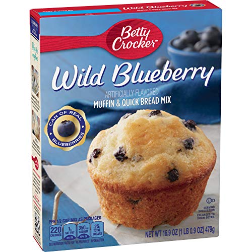 Betty Crocker Wild Blueberry Muffin And Quick Bread Mix, 16.9 Oz