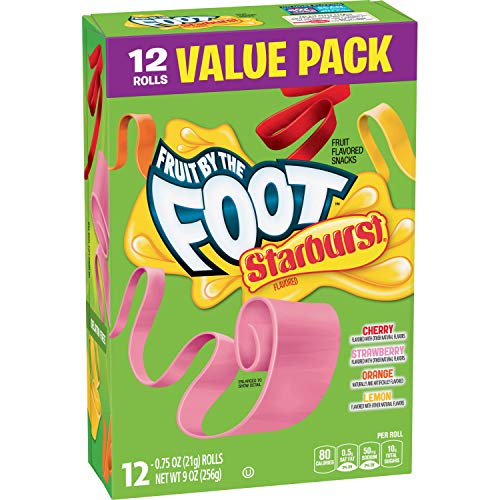 Fruit By The Foot, Starburst Flavors Variety Pack, 12 Ct