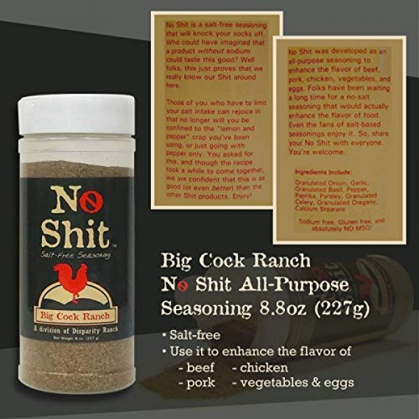  Big Cock Ranch Special Shit Premium All Purpose Seasoning  (Original Version) : Books