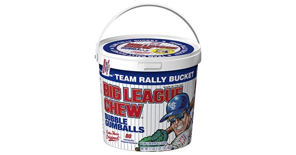 Big League Chew - Original Bubble Gum Flavor + 80pcs Individually Wrapped  Gumballs + For Games, Concessions, Picnics & Parties