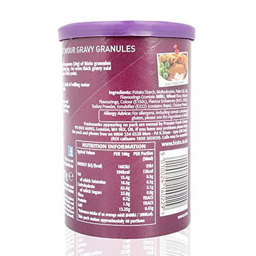 Bisto For Turkey Gravy Granules 170G