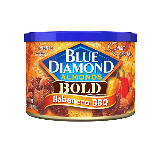 Blue Diamond Almonds, Bold Habanero Bbq, 6 Ounce