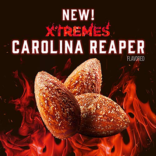 Blue Diamond Almonds Xtremes Carolina Reaper Flavored Almonds, 6