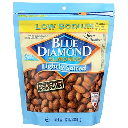 Blue Diamond Lightly Salted Almonds, 12 Oz