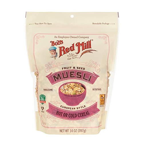 Bobs Red Mill Cereal Muesli Fruit Seed, 14 Oz