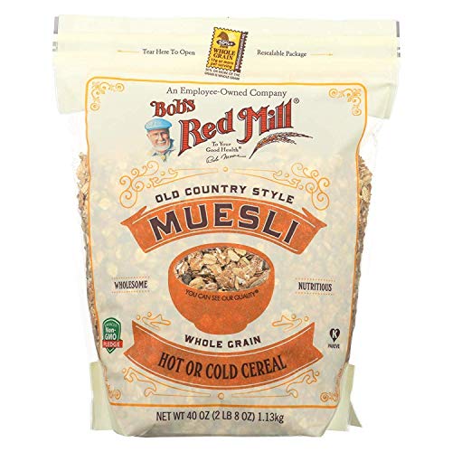 Bobs Red Mill, Cereal, Muesli, Hot Or Cold, Pack Of 4, Size 40