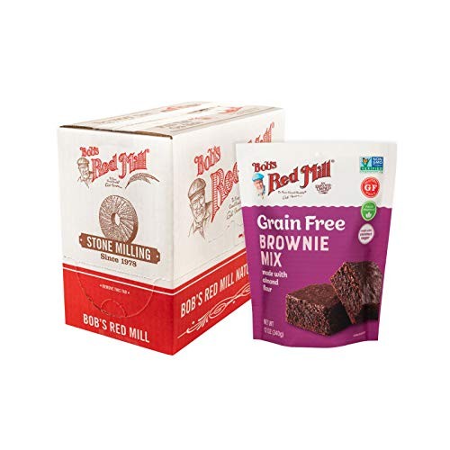 Bobs Red Mill Grain Free Brownie Mix, 12-Ounce Pack Of 5