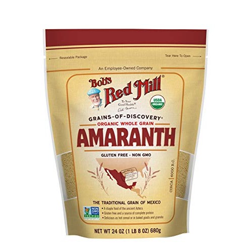 Bobs Red Mill Organic Amaranth Flour, 18 Oz