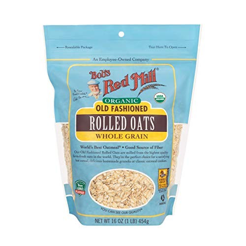 Bobs Red Mill Organic Old Fashioned Rolled Oats, 16 Oz