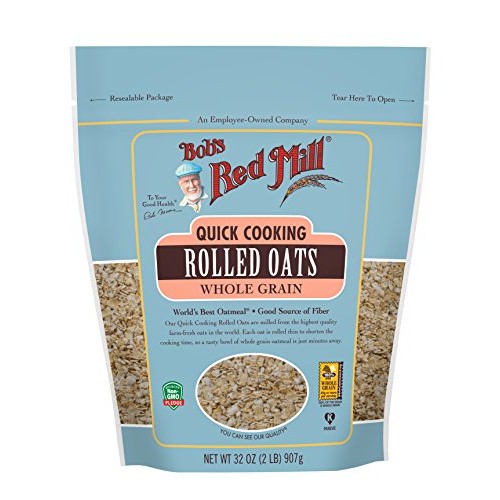 Bobs Red Mill Quick Cooking Rolled Oats, 32 Ounce