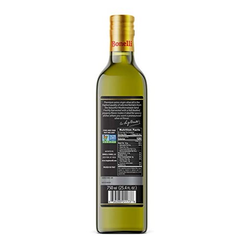 Bonelli Premium Extra Virgin Olive Oil 25.4 Fl Oz Bottle