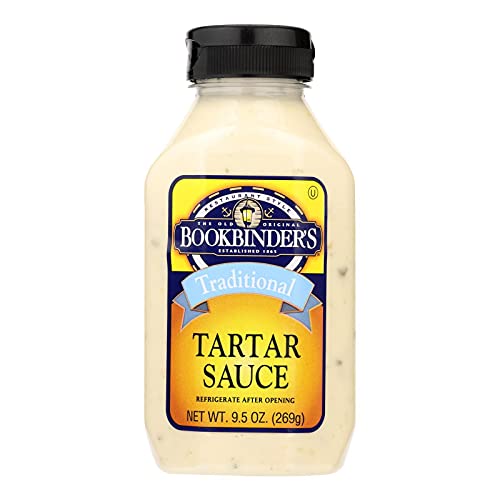 Bookbinders Tartar Sauce - Traditional - Case Of 9 - 9.5 Oz.