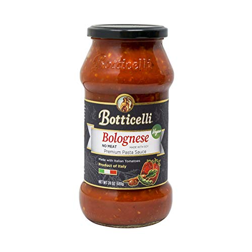 Botticelli Premium Bolognese Vegan Pasta Sauce Pack Of 4 For L