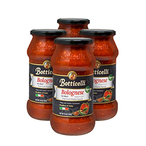 Botticelli Premium Bolognese Vegan Pasta Sauce Pack Of 4 For L