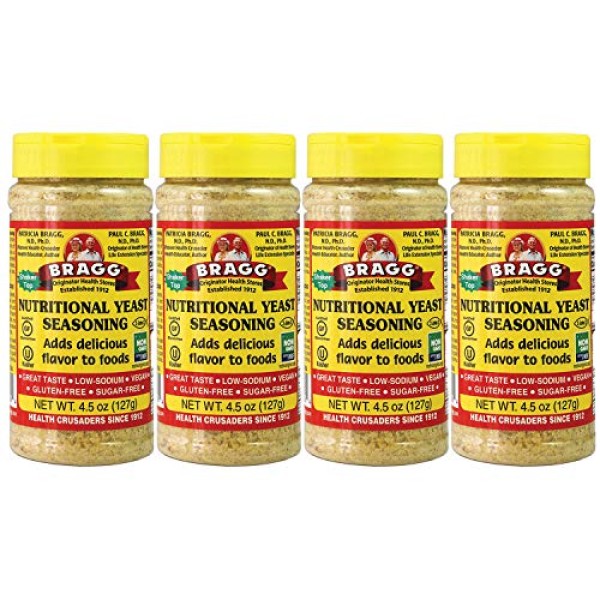 Bragg Nutritional Yeast Seasoning, 4.5 oz