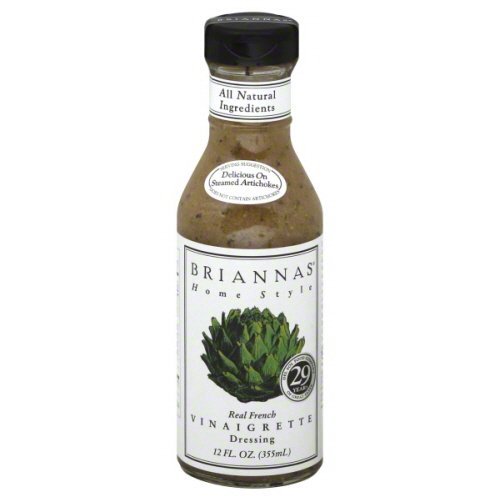 Briannas Real French Vinaigrette Dressing 12 Oz - Pack Of 6