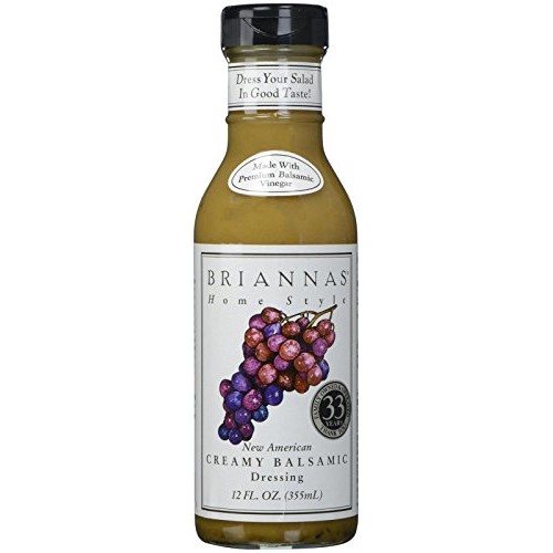 Briannas Vinaigrette Dressing, New American, 12 Fl Oz