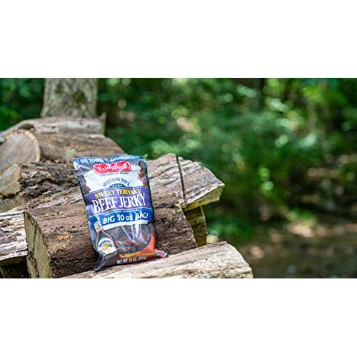 Bridgford Sweet Baby Rays Sweet Teriyaki Beef Jerky, High Prote