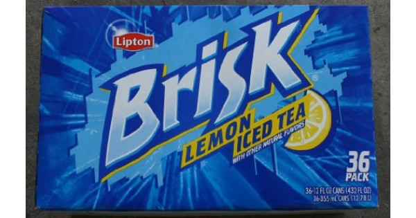 brisk iced tea lemon flavor memory loss