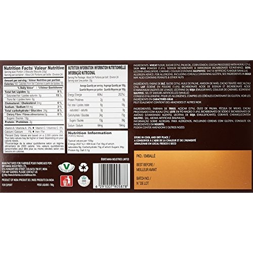 Britannia Bourbon Chocolate Flavoured Cream Biscuits 800 G