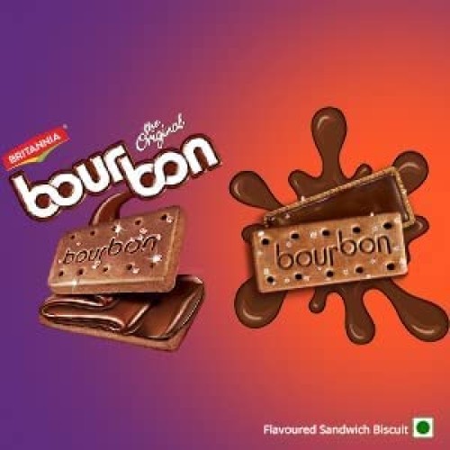 Britannia Bourbon the Original - Choco Creme Biscuits 3.42oz 97...