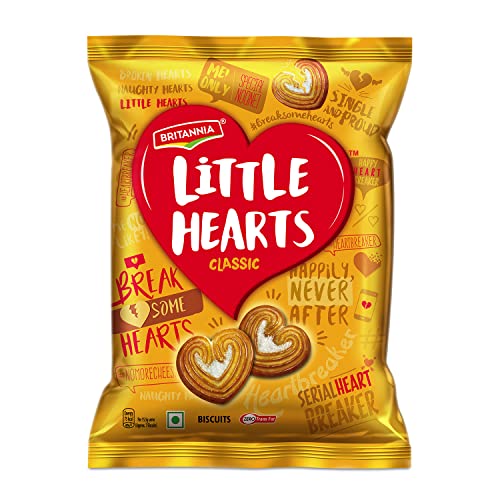 Britannia Little Hearts Biscuits 2.6oz 75g - Biscuit de Patits...