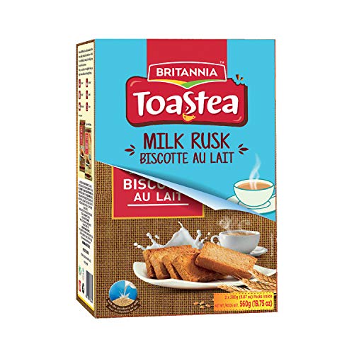 Britannia Milk Rusk With The Goodness Of Milk - 560 Grams