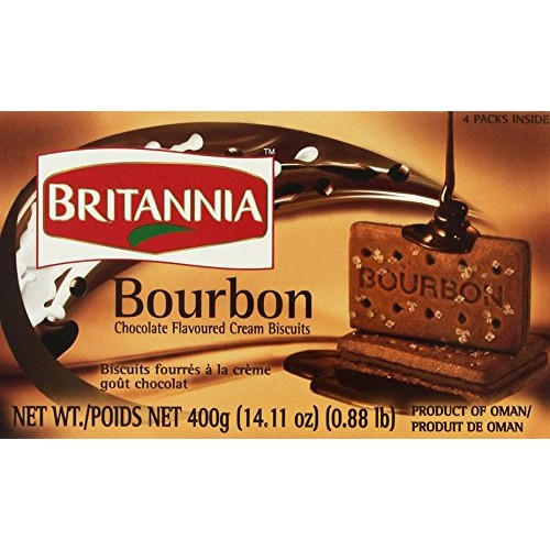 Britannia The Original Bourbon Chocolate Flavoured Cream Biscuit