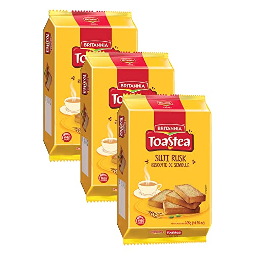 Britannia Toastea Suji Rusk 10.75oz 305g - Biscotte De Semoule...