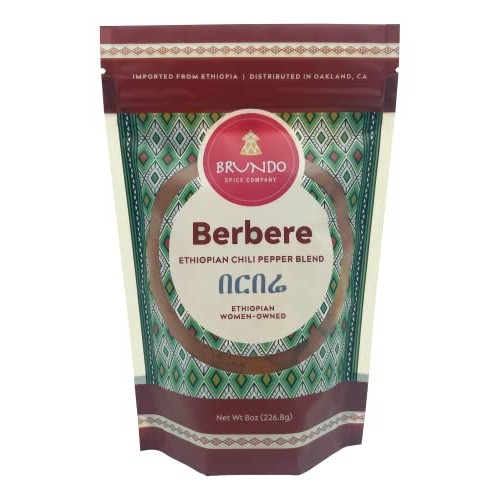 Imported Ethiopian Berbere Chili Pepper Blend 8 oz | Authentic...