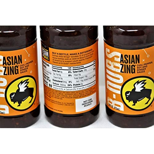 Buffalo Wild Wings Fan Fave - 3 - 16 Fl Oz Pack Bottles Asian Z