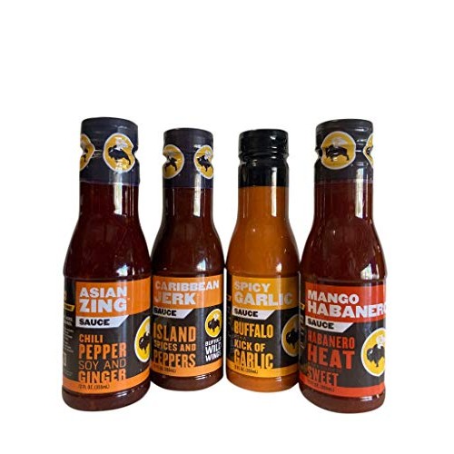 Buffalo Wild Wings Hot N Spicy Variety Bundle: Asian Zing, Cari