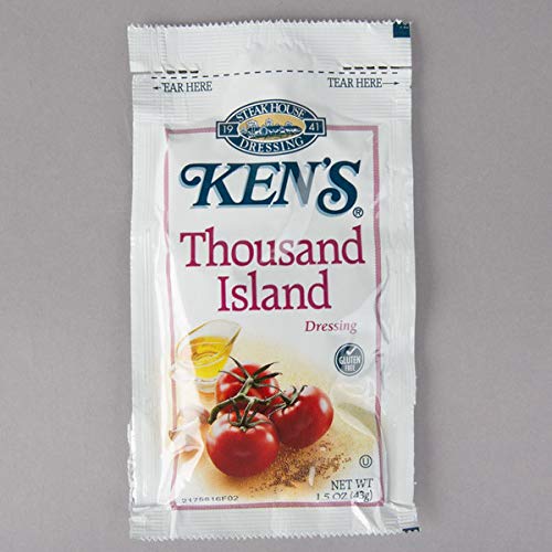 Bws Kens Foods, Inc. 1.5 Oz. Deluxe Thousand Island Dressing Pa