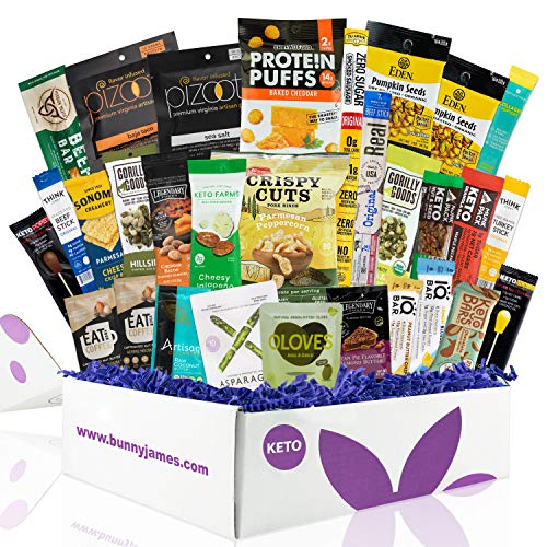 Ultimate Keto Snack Box Sampler Gift Low Carb 5G Or Less Low S