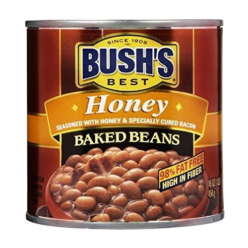 Bushs Best Baked Beans Seasoned With Honey &Amp; Bacon Pack Of 3