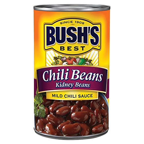 Bushs Best Chili Beans Kidney Beans In Mild Chili Sauce, 16 Oz