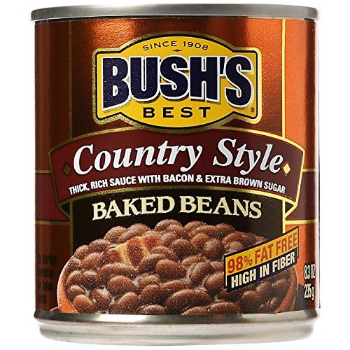 Bushs Best Country Style Baked Beans, 8.3 Ounce Pack Of 8, Ca